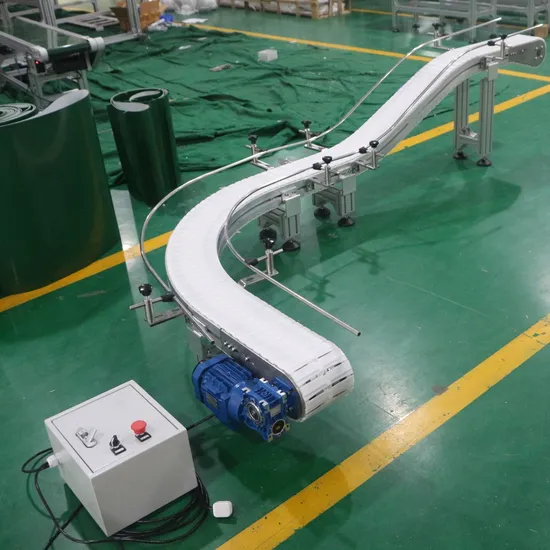 Trasportatore a nastro con curva da 90 gradi personalizzatoTrasportatore da 180 gradi con prezzo di fabbrica